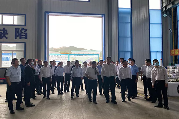 内蒙古自治区党委常委、通辽市委书记孟宪东携考察团到一诺环境考察指导
