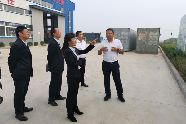 陕西航天建设集团有限公司总经理、党委副书记谢明娟率队赴辽宁一诺环保产业集团开展考察调研工作
