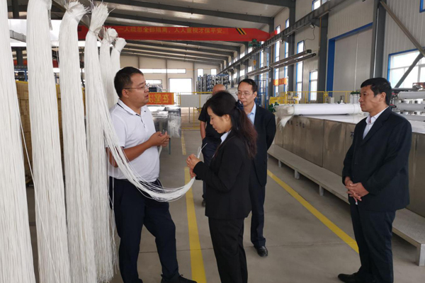 陕西航天建设集团有限公司总经理、党委副书记谢明娟率队赴辽宁一诺环保产业集团开展考察调研工作